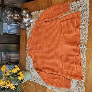 Soft Surroundings Highland Rib-Knit Pullover Tunic Sweater